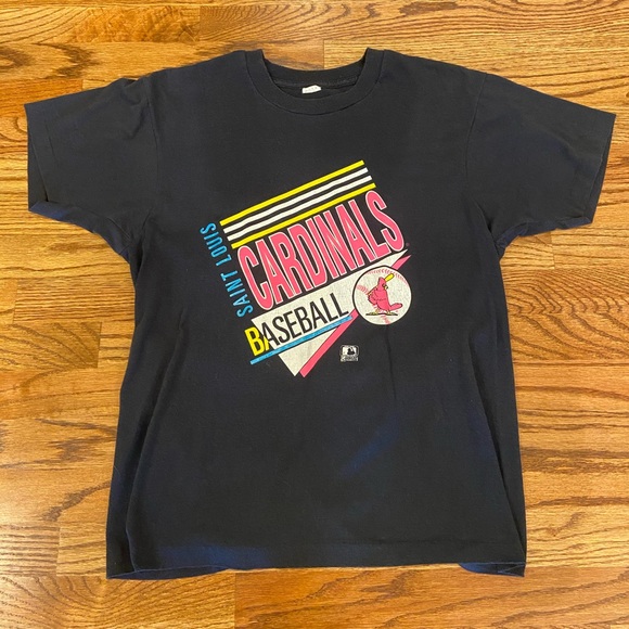 Tops - Vintage 1990 Cardinals Tee